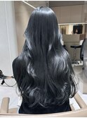 グレージュカラー/髪質改善/美髪/暗髪/レイヤーカット[恵比寿駅]
