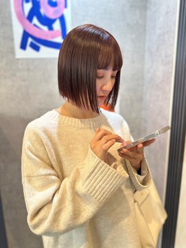 セブンルックスクレオ(7LOOKS creo) 切りっぱなしボブ