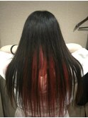 秋が来ました。はい、赤をいれました♪