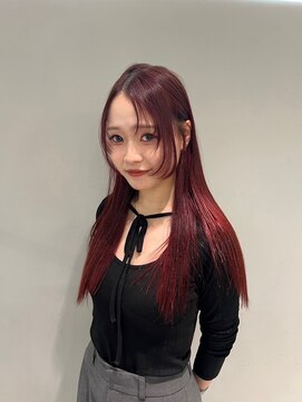 ジェム(GEM) 【hinana】ツヤ感ボルドーカラー