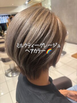 アース 武蔵境店(HAIR & MAKE EARTH) くすませすぎず、甘すぎない。柔らかさ×透明感の絶妙バランス