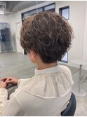 ショート　カーリースタイル