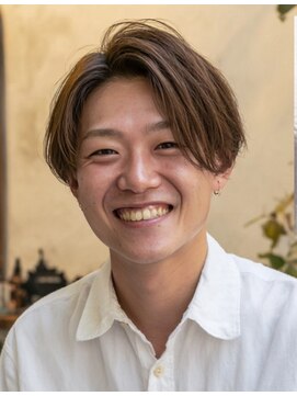 メンズ ルシードスタイル アウラ 松戸市五香(LUCIDO STYLE Aura) 大人ナチュラルな#ニュアンスサーフ × #ショートセンターパート