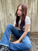 イフイイズカ (Ifh iizuka)&nbsp;ゆるふわウェーブ×ブラウンカラー