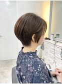 骨格修正カットしたショート！