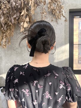 【横田芽衣】シニヨン