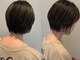 ジア ヘアー(ZIA hair)の写真/[小顔に印象チェンジ]似合わせカットで丸顔もカバー◎クセ毛も活かしてセットが楽にキマるショートStyle♪