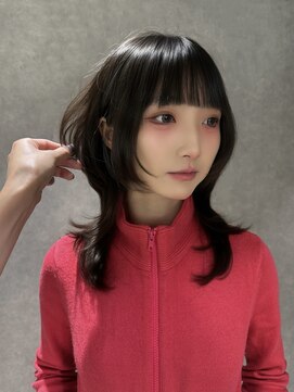 ジュノヘアージャパン 表参道(JUNO HAIR JAPAN) 黒髪/クラゲヘアー/オリーブグレー/小顔/ココアベージュ/渋谷