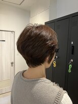 レア(l'ea)&nbsp;大人ショート×柔らかべージュブラウン