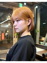 ヌル 原宿店(Null) ワントーン/ケアブリーチカラー/スラッシュカラー/姫レイヤー