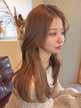 ヴィンス(vince) ブラウン/レイヤー/顔周りレイヤー