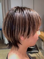 ナチュラル ヘアーデザイニング(Natural hair designing) ショートウルフ/ウルフレイヤー/ハイライト/アッシュベージュ