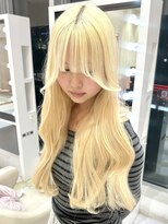 リー 梅田(Lee)&nbsp;ブリーチ2～3回必須/ブロンド/ホワイト/抜きっぱなし