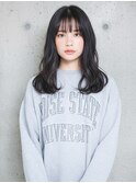 韓国風シースルーバングｘエギョモリｘタンバルモリｘレイヤー