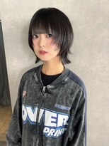 ヘアーズルネッタアベノ(HAIR'S Lunetta abeno)&nbsp;【大阪/天王寺】ウルフすぎないけどウルフ感のあるボブウルフ