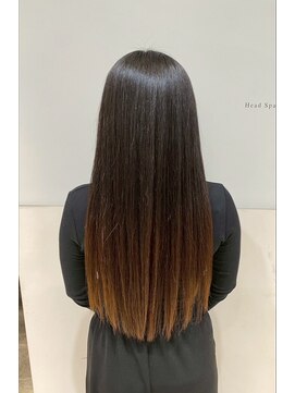 ビレアカスガイ 春日井店(BELEA) 梅雨対策に髪質改善ストレート