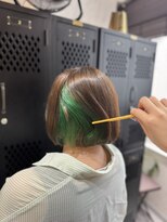 ヴァイス 渋谷店(VAICE)&nbsp;推しカラー/ブリーチカラー/緑