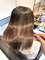 リンクヘアー (Link hair) 髪質改善カラー/ナチュラルブラウン