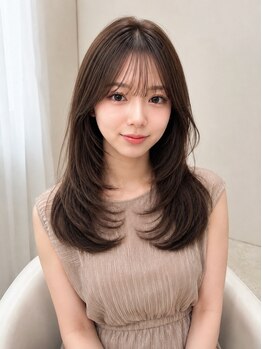ヘアールーム アート(hair room a to by NYNY)の写真/【駅近◎北大路2分】毛先まで柔らかな質感で、思わず触れたくなるような理想のストレートに♪