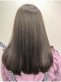 透明感ストレート×マットアッシュ★QUATRO★