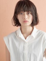 ミンクス ギンザ セントラル(MINX ginza central) 切りっぱなしワンレンボブ