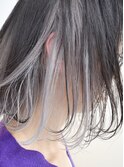 【sai】グレーオンダブルコントラスト