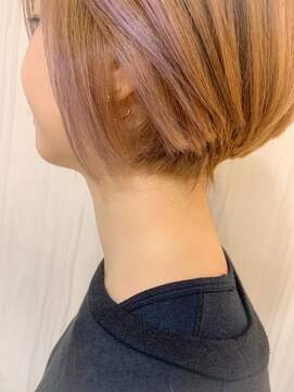 ホットスポット 宇部店(HOT SPOT) ショートボブ＆インナーカラー