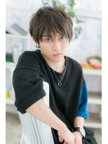 ミック ヘアアンドメイク アップ 駒込店(miq Hair&Make up) 長めバング束感カットグランジくせ毛ショート