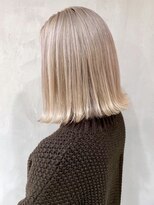 アイティー バイ アルバム 浦和店(IT by ALBUM) ホワイトベージュ_マロンベージュAラインボブ_ba312351