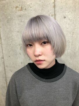 サクラ オモテサンドウ(SAKURA) マッシュボブ×ハイトーングレージュ