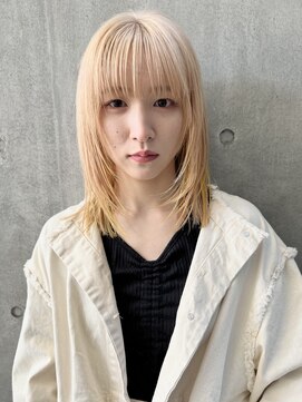 ヘアーデザイン アルエ(HAIR×design ARUE) 【YUGO】ホワイトベージュ