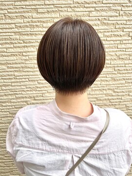 バーチョ(bacio) 20代30代40代◎小顔骨格矯正ショート【麻生/札幌ショート/白髪】