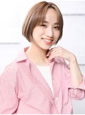 大人可愛い２０代３０代４０代小顔　ハイライトカラー E1