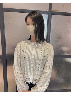 ヨーク(YOKE) 【YOKE】大人ボブ横顔美人結べるボブ大人可愛い前下がりボブ