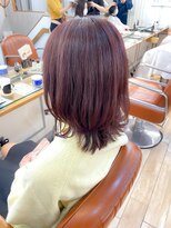 ネオリーブアイム 横浜西口店(Neolive aim)&nbsp;チェリーピンク ブリーチなしで作るピンクカラー【横浜】w