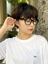 トンプソン(THOMPSON)&nbsp;低音デジタルパーマでつくるマッシュショート