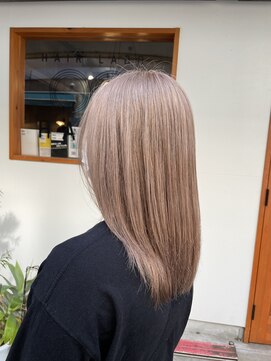 ヘアーラボ ハチ(HAIR LABO HACHI) ピンクベージュ