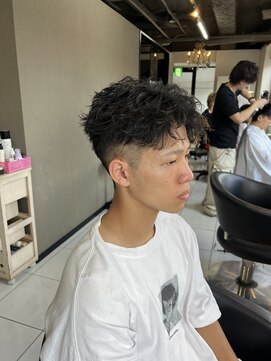 アイズ 海老名(AIZU) アップバング　ザクザクショート　スパイキーショート