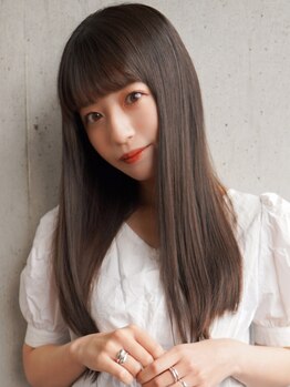 ラフィス ヘアー ピア― 高知店(La fith hair peer)の写真/【桟橋通二丁目＊10時～20時】ダメージレス施術でツヤ&潤いのある柔らかでナチュラルな仕上がりに♪