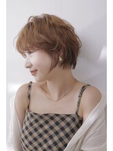 ラフィン(Laffin.) 春感じるふわふわショートヘアー