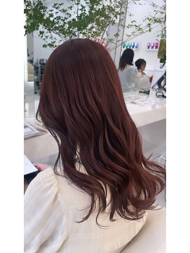 アオ 甲府本店(AO) AO hair ピンクブラウン