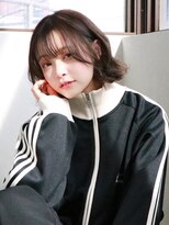 ミルティ(Myrtille)&nbsp;ミルティ☆韓国風切りっぱなしボブとコバルトグレー