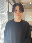 ハンサムショート/ニュアンスパーマ