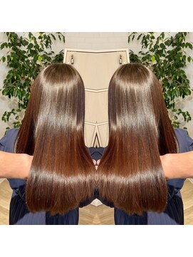 グリーンルームセカンド 結城店(GREEN ROOM. 2nd) 髪質改善/縮毛矯正/ストレート/イメチェン/フェミニン