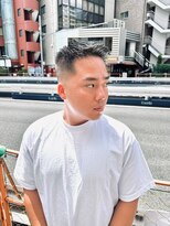 スカット 新宿(Sucut)&nbsp;ダークアッシュ/スキンフェード/ベリーショート<理容室>[新宿]