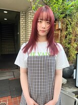 ネルケ 立川(nelke)&nbsp;レイヤー/レッドカラー/髪質改善