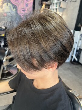 スパークスヘア(Sparks hair) センター分け流れるマッシュスタイル★