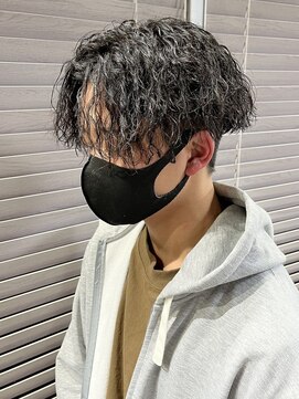 ピープスアンドスー 表参道 渋谷(Peeps&Suu.) メンズカット パーマ ツイスト スパイラル マッシュ