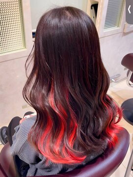 ユー イケブクロ(u Ikebukuro) インナーカラー/ブリーチ/ブリーチなし/まるちぷるエクステ