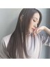 【17時限定！癒しヘッドスパ付き】カット×髪質改善カラー×Aujua TR￥6500
